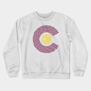 Colorado Lettering Crewneck Sweatshirt